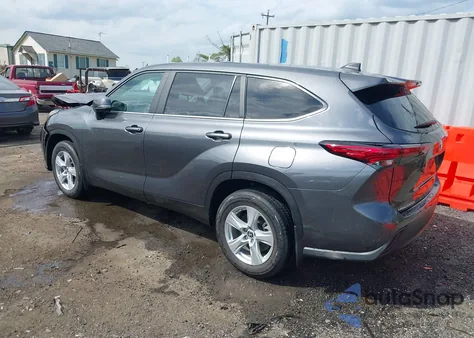 2023 Toyota Highlander L from USA, damaged, VIN 5TDKDRAH0PS004630
